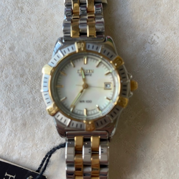 Citizen lady mother of pearl face #EH7084-56D